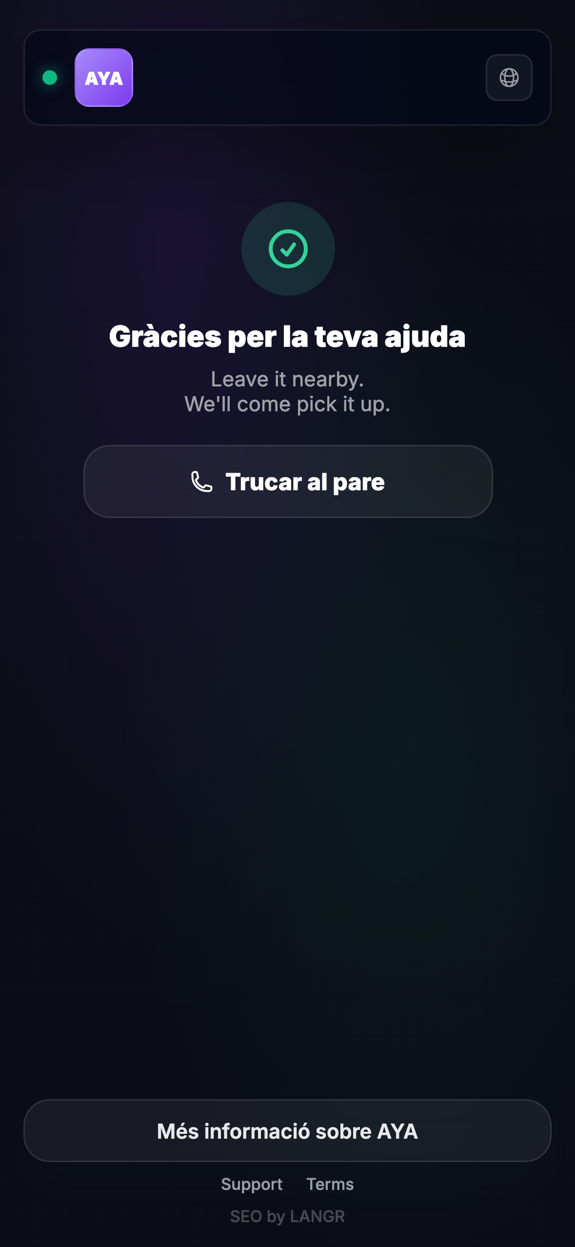 El que veu qui troba