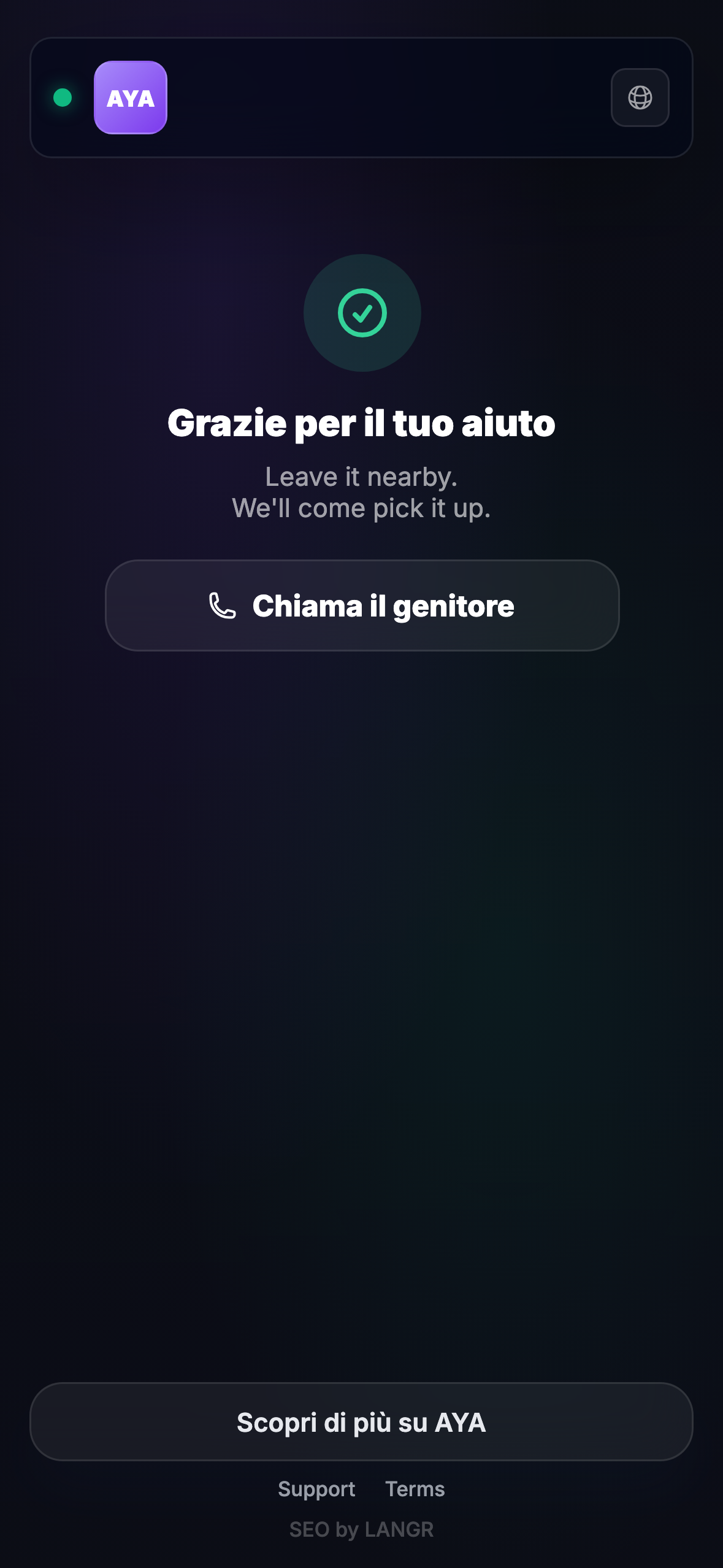 Cosa vede chi trova