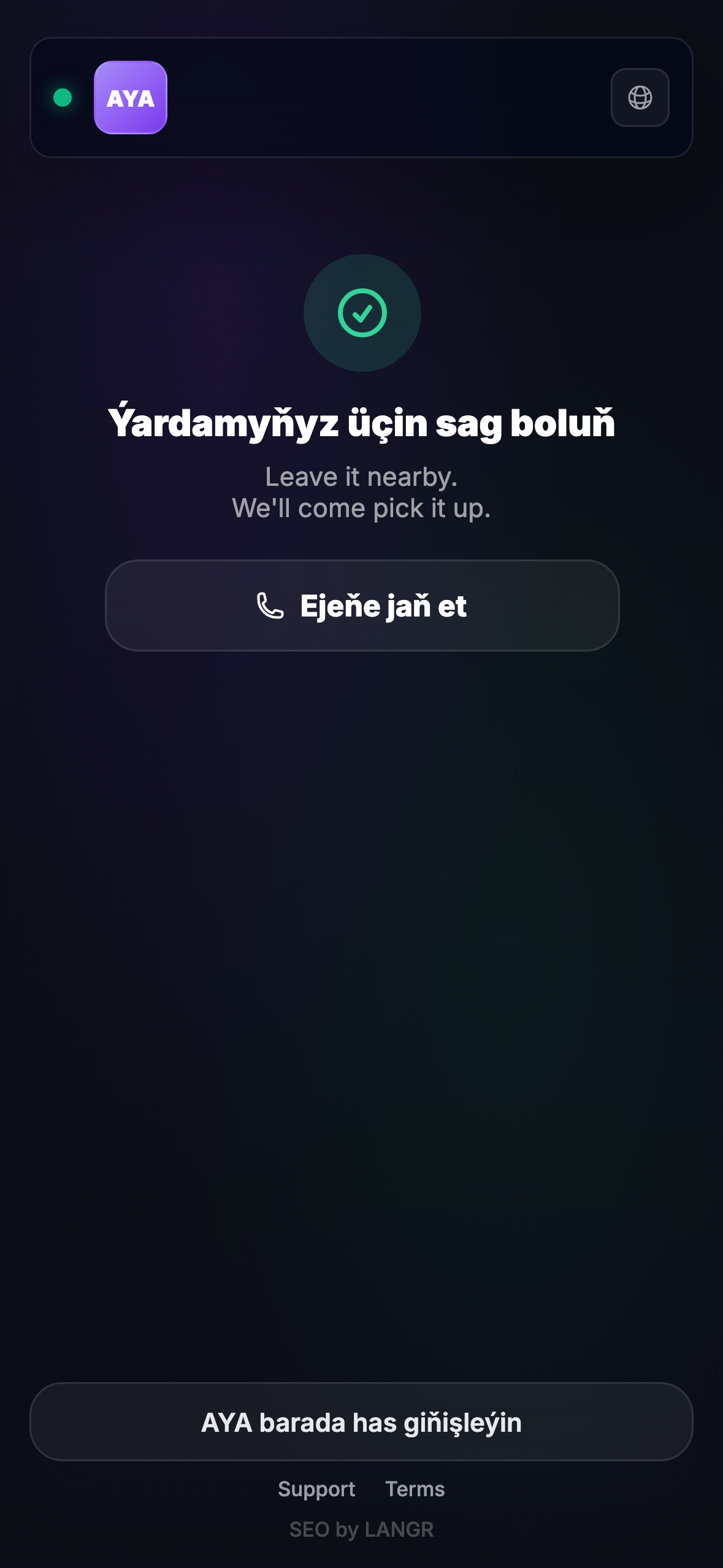 Tapylan şahsyýet näme görýär