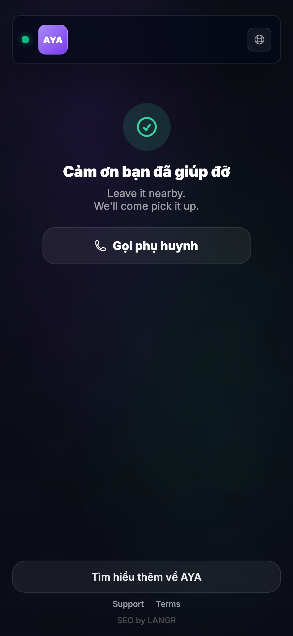 Những gì người tìm thấy thấy