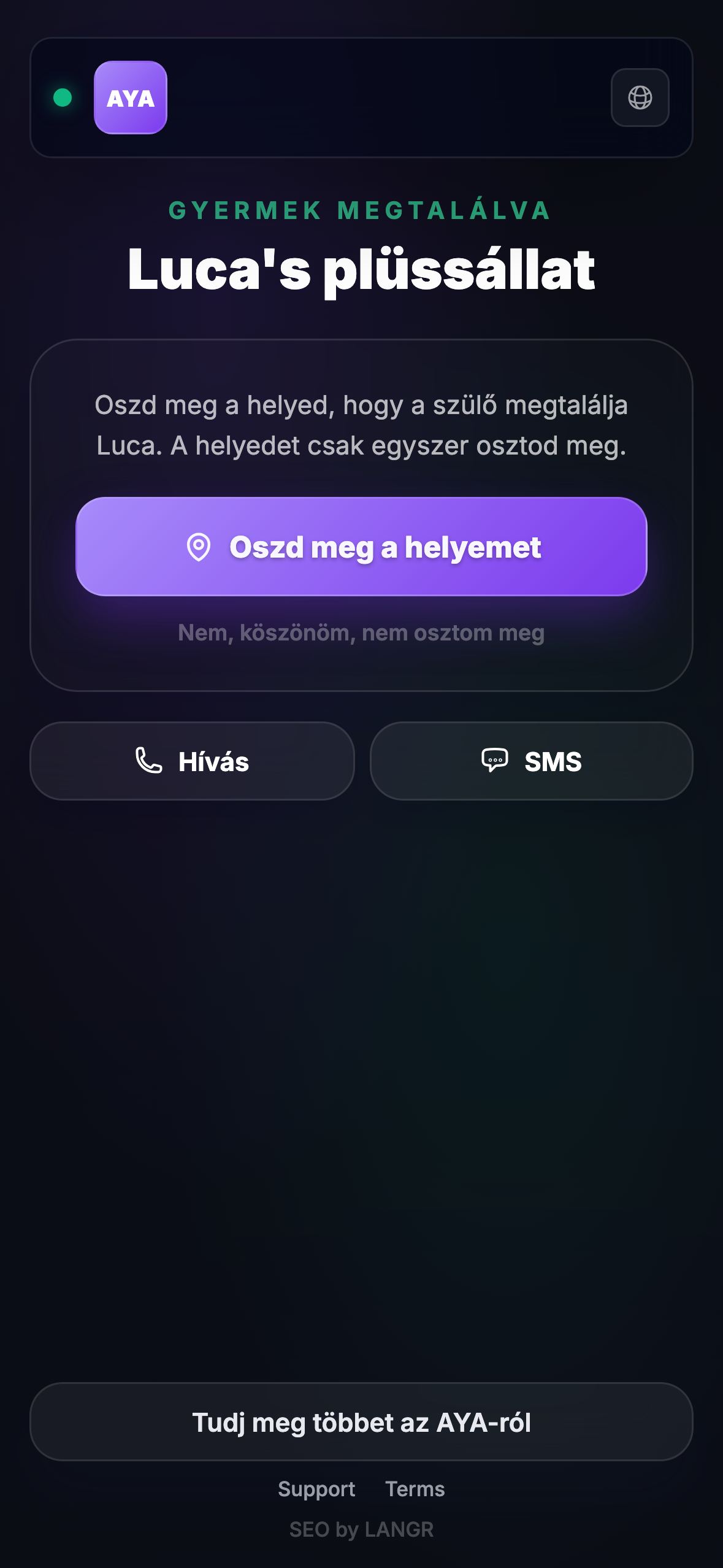 Amit a megtaláló lát