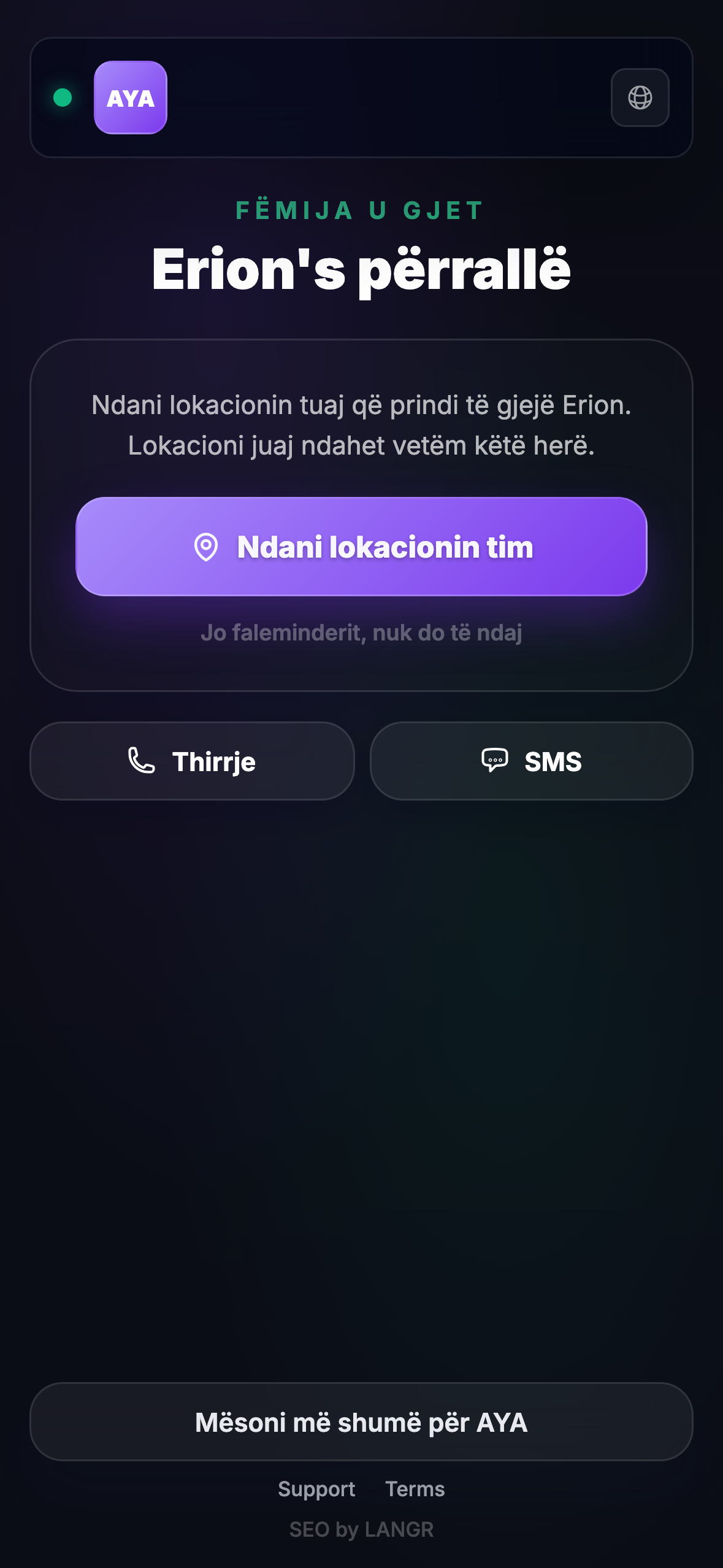 Çfarë sheh ai që e gjen